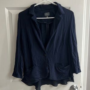 Market Spruce Navy Blue Blazer - Large